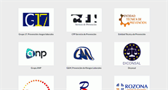 Desktop Screenshot of grupo17corporacion.com